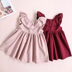 NWT Beautiful Toddler Ruffled Neck Easter Dress